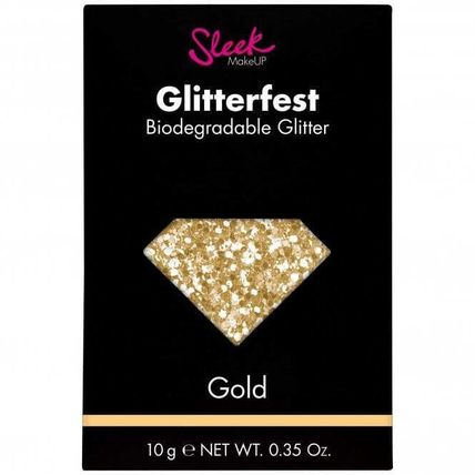 Sleek MakeUP - Glitterfest Biodegradable Glitter - Gold or Copper