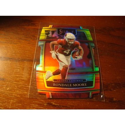 2021 Panini Select, 3-Die Cut Prizms, Yellow, MOORE/WENTZ /WILLIAMS