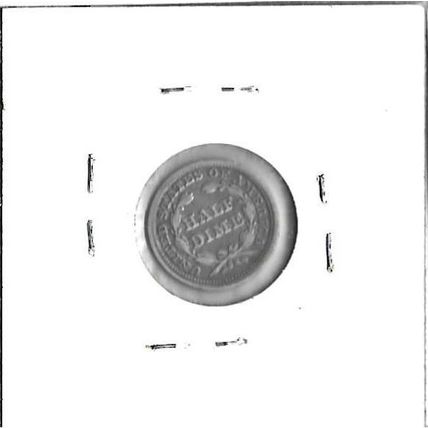 1853 US Seated Liberty Half Dime VF/XF