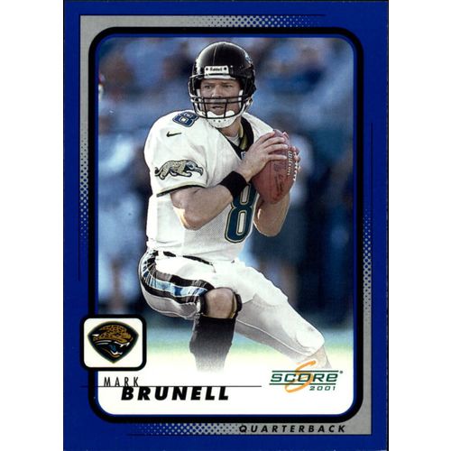 2001 Score Football Mark Brunell #95