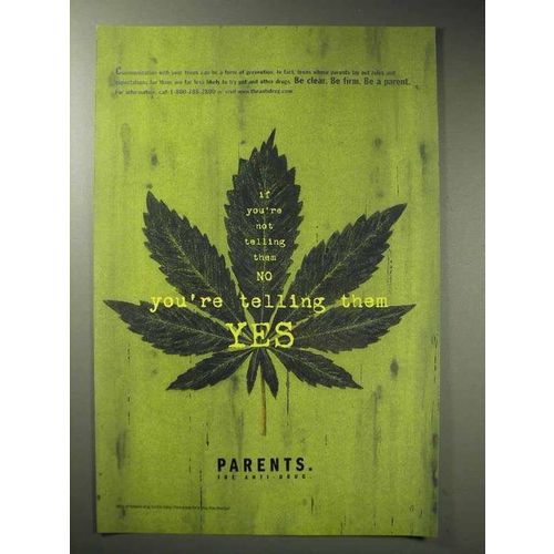 2006 Parents The Anti-Drug Ad - Telling Them Yes