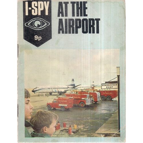 I-SPY AT THE AIRPORT 1972 used p/b .. Big Chief I-Spy