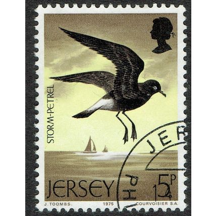 Jersey 1975 Sea Birds 5p Multicoloured SG130 FU