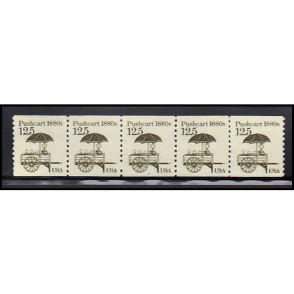 2133 12.5c Pushcart Very Fine MNH Dry Gum PNC 1/5 X2225