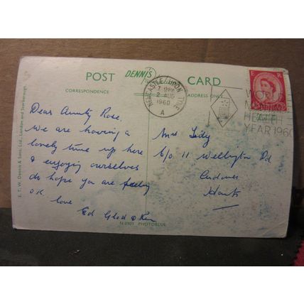 HAYMARKET, NEWCASTLE-UPON-TYNE .used postcard by E T W Dennis 1960 postmark =