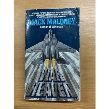1991 MACK MALONEY "WAR HEAVEN" WAR FICTION USA PAPERBACK BOOK (P3)