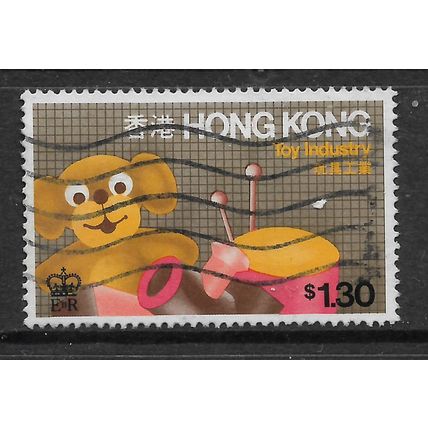 HONG KONG 1979 INDUSTRIES $1,30 TOY INDUSTRY SG 378 FINE USED#