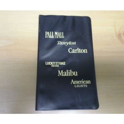 Pall Mall, Tareyton, Carlton, Lucky Strike, Malibu, American Address Book