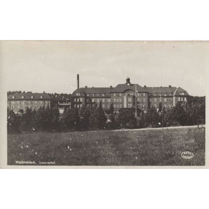 Halmstads Lasarett Lannssjukhuset Sweden Old Postcard