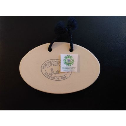 MOUNTAINE MEADOWS SMALL OVAL PLAQUE DO NOT CLEAN SCIENTIFIC DIRT EXPERIMENT