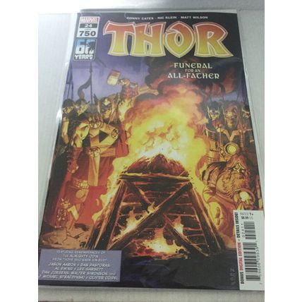 2022 Marvel Comics Thor Funeral for an All-Father #24