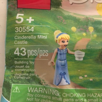 New Disney Cinderella Mini Castle Lego Set Polybag