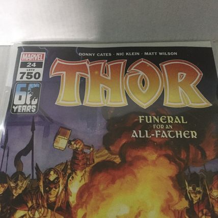 2022 Marvel Comics Thor Funeral for an All-Father #24
