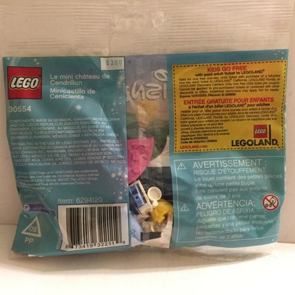 New Disney Cinderella Mini Castle Lego Set Polybag