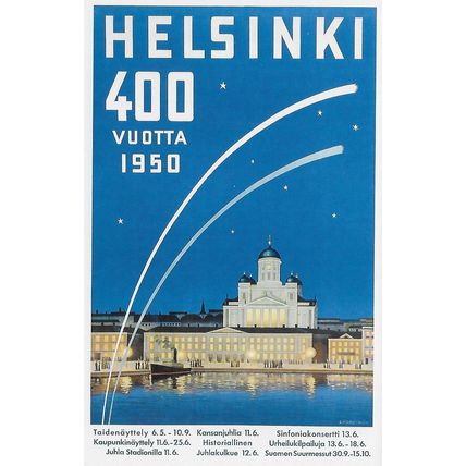 Helsinki 400 Vuotta 1950.