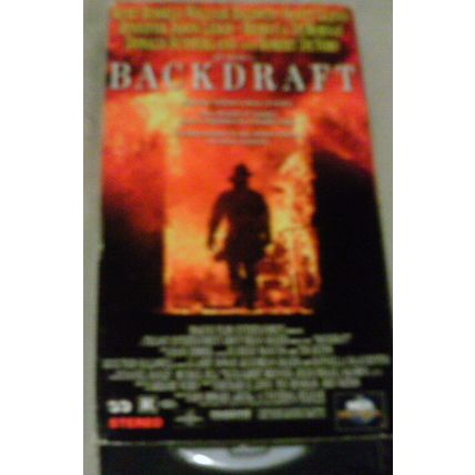 Backdraft VHS Kurt Russell