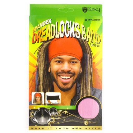 KING.J UNISEX SPANDEX DREADLOCKS BAND (707 & 708)