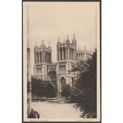 Bristol Cathedral, c.1920 - Hayward's Postcard