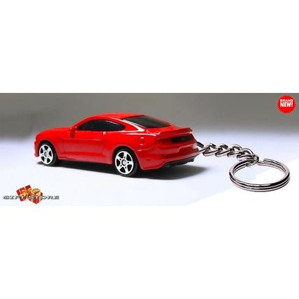 RARE KEYCHAIN RED FORD MUSTANG BLACK TINTED WINDOW CUSTOM Ltd GREAT GIFT