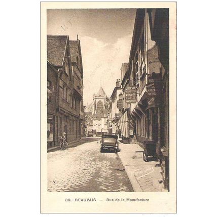 60 - Beauvais - la rue de la manufacture