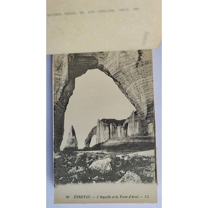 Postcards Etretat, Normandy, France. Book of 12. Unposted