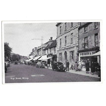 High Street, Witney, Oxfordshire, Postcard.
