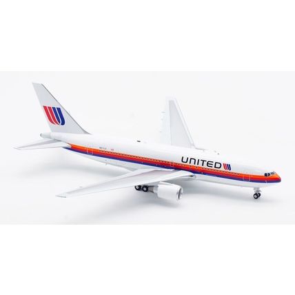 B767-200 UNITED SAUL BASS REG: N611UA WITH STAND- INFLIGHT 200 IF762UA0123 1/200