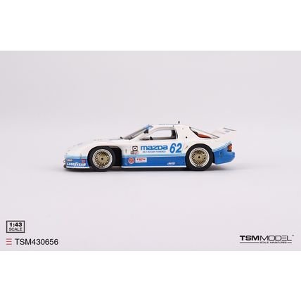 MAZDA RX-7 GTO #62 1991 IMSA ROAD AMERICA - TRUE SCALE MINIATURES TSM430656 1/43
