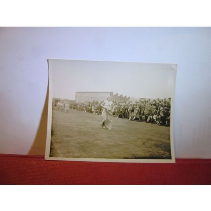 UNKNOWN FACTORY SPORTS DAY, SACK RACE vintage photograph =