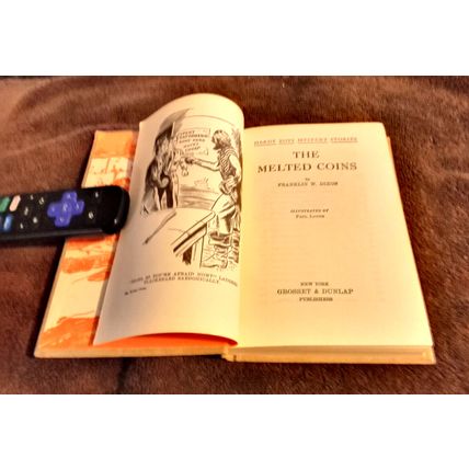 Old Vintage Childrens Book The Melted Coin W/Dustjacket 1944