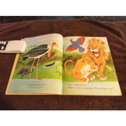 Little Golden Book The Lion's Paw B Edition By Jane Werner Watson VG/FN 5.0 1971
