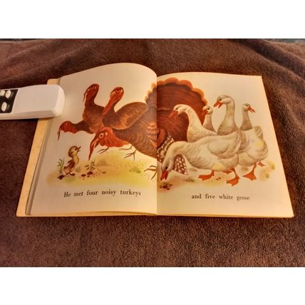 Little Golden Book The Fuzzy Duckling (A) Edition 7.0 FN/VF By Jane Werner 1949