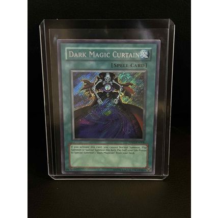 Dark Magic Curtain - PP01-EN008 - Secret Rare - Unlimited Edition Premium Pack 1