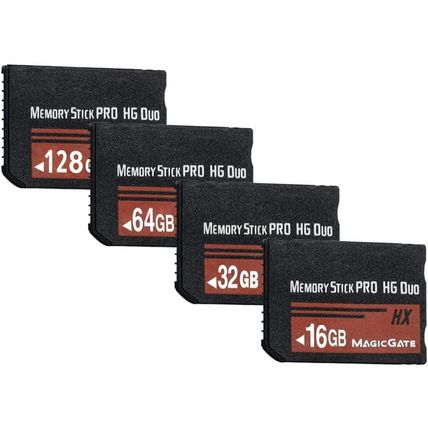 Original128Gb High Speed Memory Stick Pro Duo 128Gb (HX) PSP Accessories/Camera