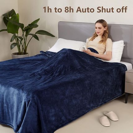 Electric Heated Blanket Queen Size 84" X 90" with 6 Heating Levels & 8H Auto Off