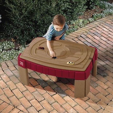 Step2 Naturally Playful Sand Table, Kids Sand Activity Sensory Table, 5 Piece Ac