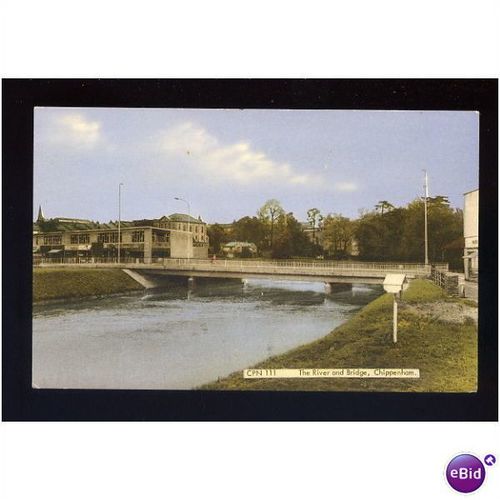Wiltshire CHIPPENHAM Bridge Postcard by Frith (CPN 111)