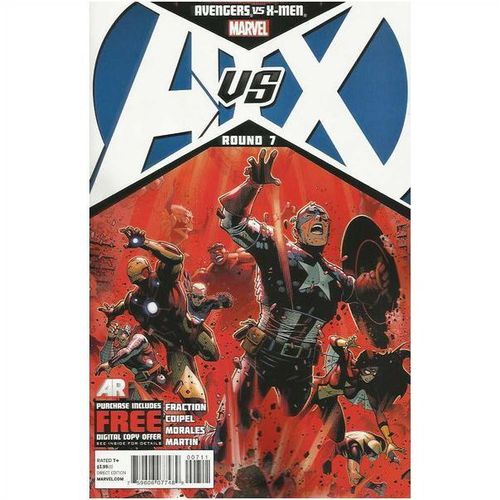 Avengers Vs. X-Men (2012) #7 Marvel Comics 1st Print AvX Namor Captain America