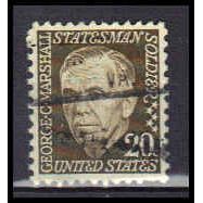 Used 1289 20c George Marshall Fine KA6129