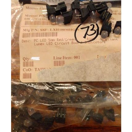 Lot of 73: Lumex SSF-LXH100MHGW