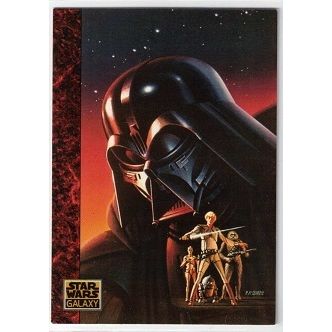 STAR WARS ' GALAXY series 1 ' card # 59 ( 1993 )