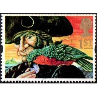 1993 Greetings Booklet, Gift Giving. 1st, Treasure Island. Fine Used.