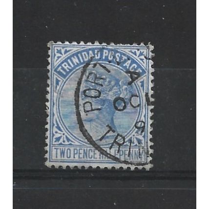 Trinidad.SG108 2 1/2d Bright Blue.Fine Used.Aug24m