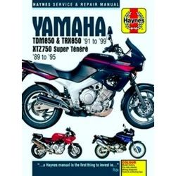 Yamaha Tdm850 Trx850 & Xtz750 Service