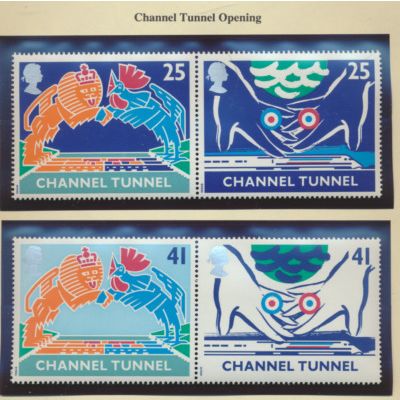Great Britain Stamps Scott #1559a & 1561a, Mint Never Hinged