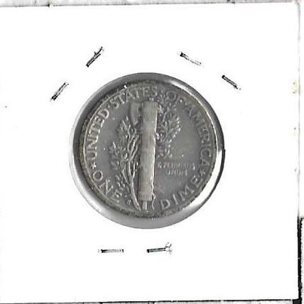 1929-S US Silver Mercury Dime XF