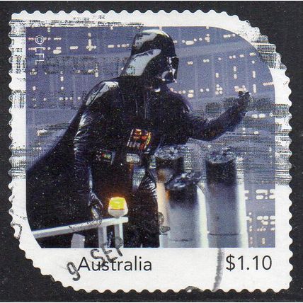 Australia 2022 MyStamps - Star Wars, I am Your Father (2) $1.10 Used