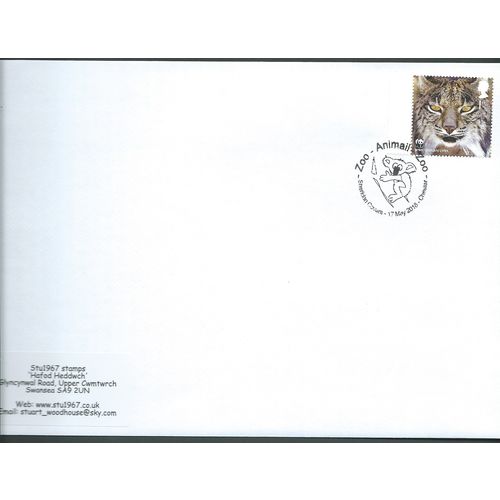 2016 1ST 'WWF' + 'ZOO-ANIMAIL-ZOO, SHERIDAN, CHESTER' PMK COVER (EBIDPACK3975)