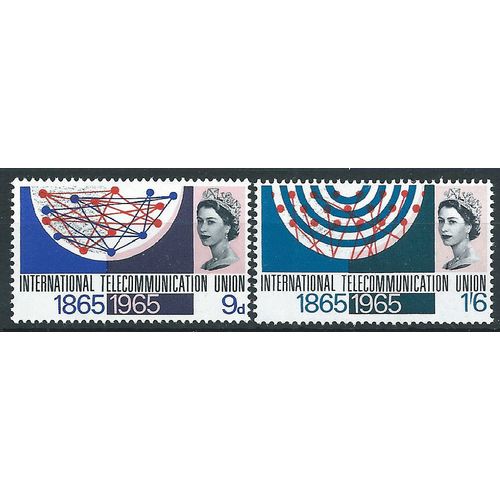 1965 ITU Set SG683-684 Unmounted Mint..