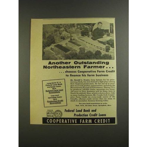 1955 Cooperative Farm Credit Ad - Outstanding